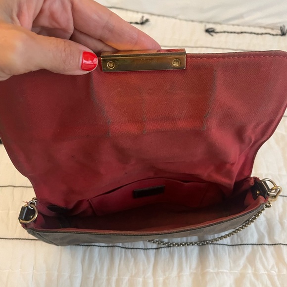 Louis Vuitton Damier Ebene Favorite MM - Picture 4 of 5